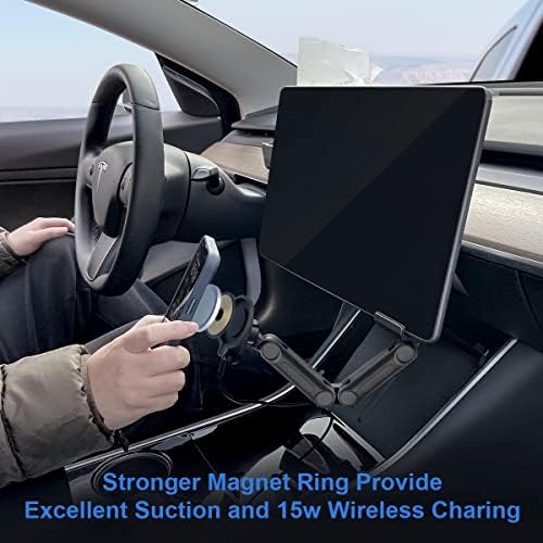 Howarx magnetski držač telefona za Tesla Model 3 Model Y Magsafe Telefon za auto kompatibilan sa svim telefonima jakih magnetskih stabilnih