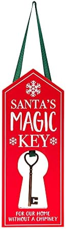 Cypress Home Djed Mraz čarobni ključ drva vješalica za vrata