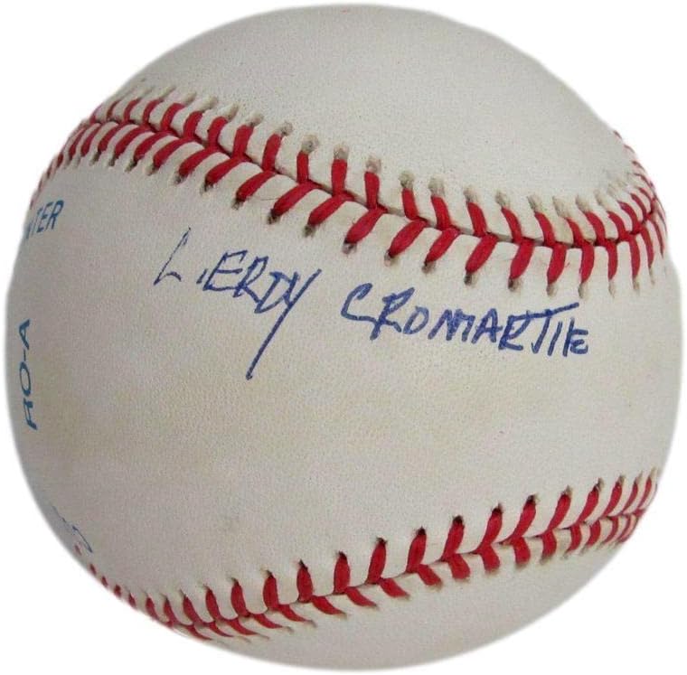 LeRoy Cromartie potpisao je oal bejzbol crnu ligu Indianapolis Clowns PSA/DNA - Autografirani bejzbol