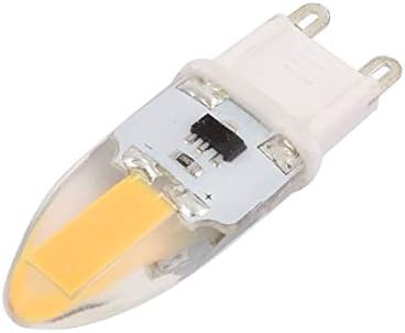 X-DREE AC 220V 6W COB LED kukuruz žarulja Silikonska lampa sa podesivim ona G4 2P 1505 Toplo bijela (Лампада al silicio a Luc-e diurna