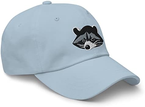 Rakunski šešir, izvezena bejzbol kapa, slatka kaputa od smeća, kapu za smeće Panda