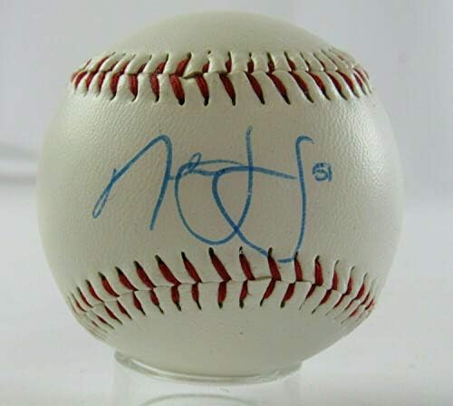 Noah Lowry potpisao je autografski autogram Rawlings Baseball B102 - Autografirani bejzbols