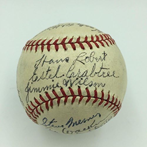 Prekrasna ekipa Cincinnati Reds iz 1944. godine potpisala je bejzbol Nacionalne lige s JSA CoA - Autografirani bejzbol