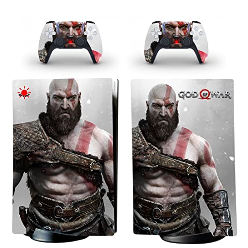 Za PS4 Normal - Game Boga Best of War PS4 - PS5 Skin Console & Controllers, vinilna koža za PlayStation New Duc -922