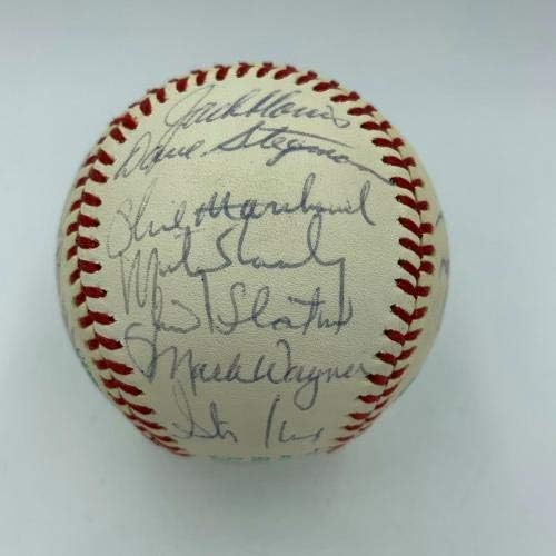 Rijetki ekipa Detroit Tigers iz 1978. godine potpisala je bejzbol američke lige s JSA CoA - Autografirani bejzbol