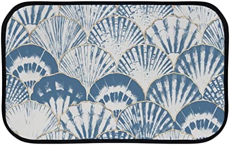 Vantaso mekana kupeta prostirka prostirka akvarelna morska ljuska japanski valovi bez klizanja dootmat prostirke za kupaonicu dnevne