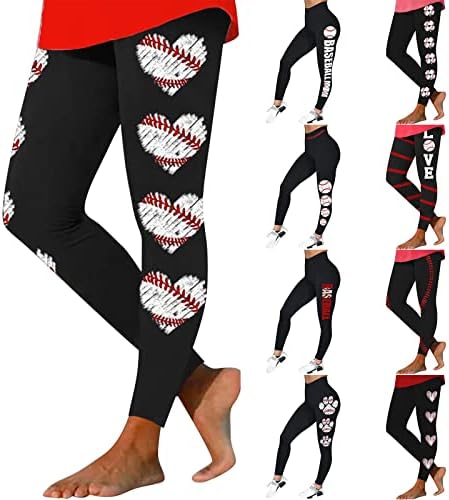 Lensse joga hlače za žene elastične elastične vitke fit bootcut sportski tiskani trčanje