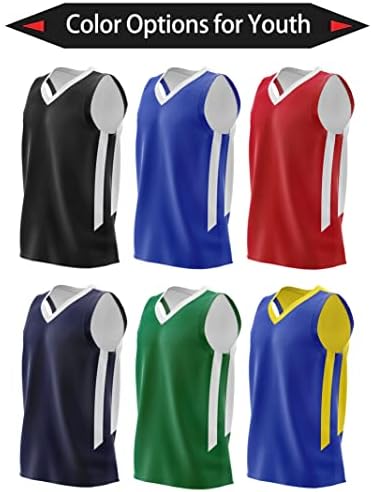 Sportski košarkaški dresovi s reverzibilnom mrežom za dječake i djevojčice, prazna momčadska odora za sportsko hrvanje
