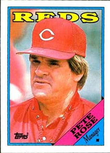 1988. Topps 475 Pete Rose Mg NM-MT Cincinnati Reds bejzbol