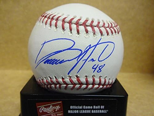 Donovan Hand Milwaukee Brewers potpisali su M.L. Bejzbol w/coa - autogramirani bejzbol