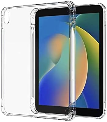 UUCOVERS ODALJENI SLUČAJI za novi Apple iPad 10. generacija 10,9 inčni poklopac Ultra tanki tanki kristalni prozirni meki meki TPU