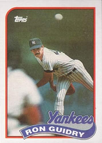 Ron Guidry 1989. Topps Baseball Card 255