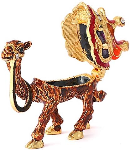 Ručno oslikana emajlirana Mini Deva ukrasna viseća kutija za nakit nakit jedinstveni poklon za uređenje doma