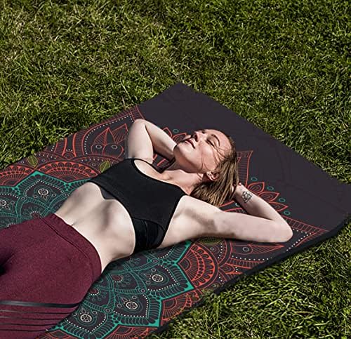 joga prostirka, ekološki prihvatljive protuklizne prostirke za jogu s torbom za nošenje, 72 92 debljine 8 mm, prostirka za vježbanje
