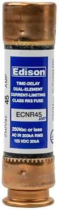 Edison osigurač ECNR45 Bussman ECNR-45 osigurač vremena kašnjenja 45 amp 250V RK5 DUALNI ELEMENT, boja
