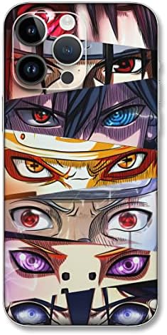 HK Studio Anime Eyes naljepnica za kožu za iPhone 14 Pro Max - Nema mjehurića, vitka, vodootporna - zaštita i personalizacija iPhoneovih