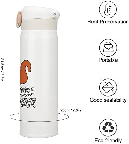 Slatka vjeverica Šaptač Izolacija vode boca od nehrđajućeg čelika Vakuum Izolirana Sportska šalica za kampiranje na otvorenom 350 ml