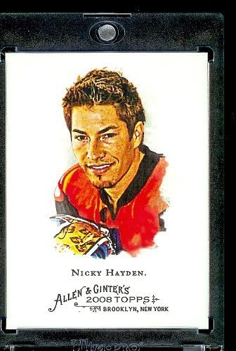 2008 Topps Allen i Ginter 59 Nicky Hayden MLB bejzbol kartice!