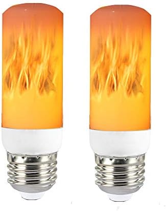 LED žarulja s efektom plamena od 3 vata trepereće vatrene žarulje s efektom žutog plamena okrenutog naopako 926 Vintage ambijent za