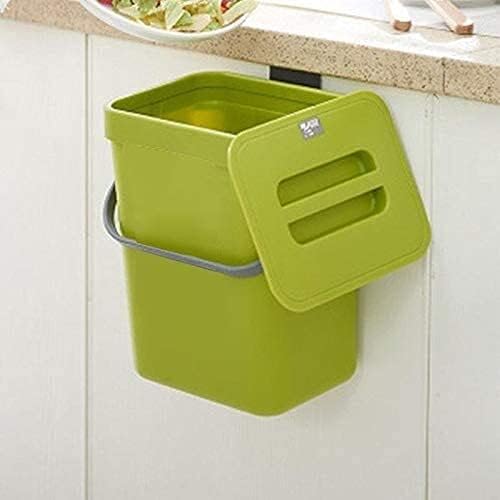 Kuhinjska kanta za smeće bucket za smeće kanta za smeće zidna kanta za smeće sanitarna kanta s poklopcem i ručkom štedi prostor za