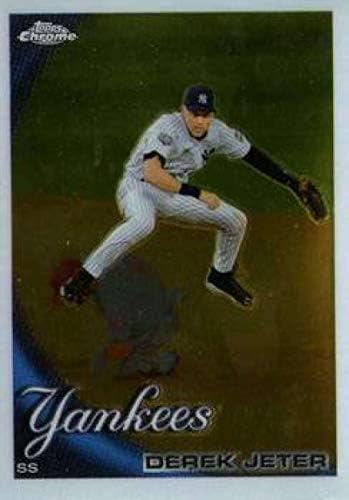 2010 Topps Chrome 165 Derek Jeter New York Yankees MLB bejzbol kartica NM-MT