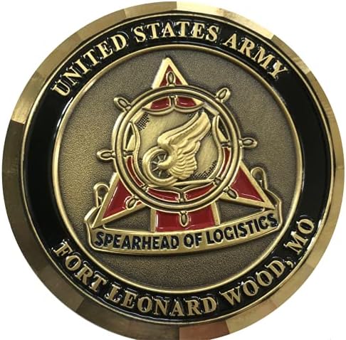 Vojska Sjedinjenih Država USA Fort Leonard Wood Missouri MSC Corps Corps Challenge Coin
