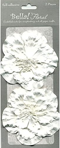 Papirno cvijeće od papira , bijelo