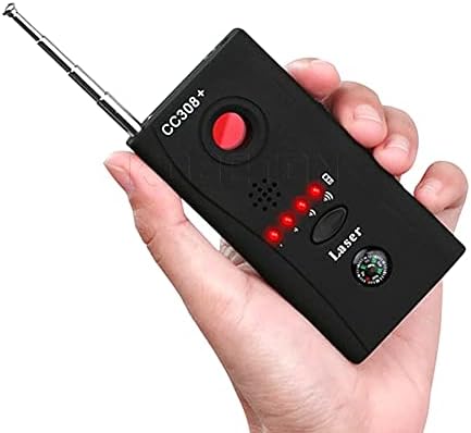 Novi cijeli raspon Anti -Spy Detector Bug Detector CC308 Mini bežična kamera Skriveni signal GSM uređaja za pronalaženje uređaja privatnost