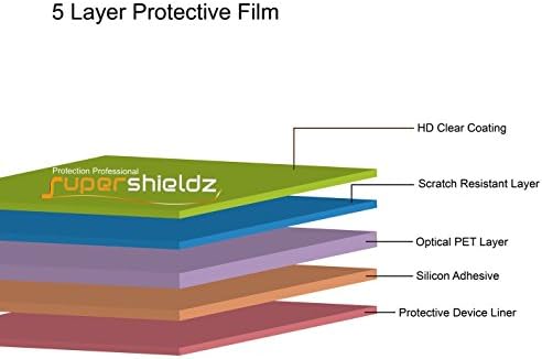 Supershieldz dizajniran za Samsung Galaxy Tab 4 10,1 inčni zaštitnik zaslona, ​​visoka razlučivost Clear Shield