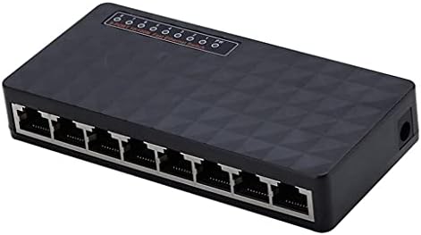 Sxyltnx 10/100 Mbps 8 Port Desktop Fast Ethernet LAN RJ45 Mrežni prekidač Adapter Adapter usmjerivač