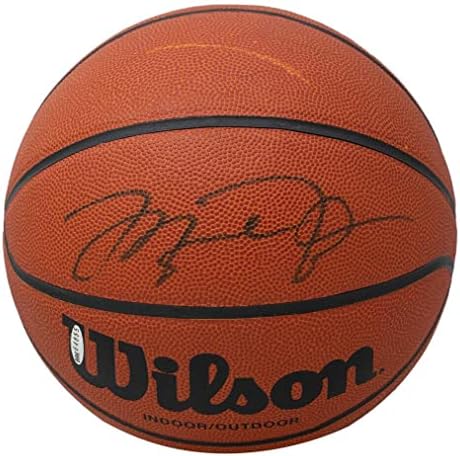 Michael Jordan Chicago Bulls potpisao je Wilson Jet košarku Uda Hologram - Autografirane košarke