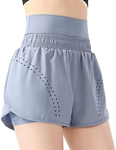 Biciklističke kratke hlače za žene visokog struka za kontrolu trbuha Summer casual tenis koji trči kratke hlače udobne kratke hlače