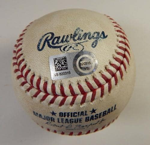 2021 Washington Nationals u Colorado Rockies Game koristio je bejzbol Hampson Romero - Igra korištena bejzbols