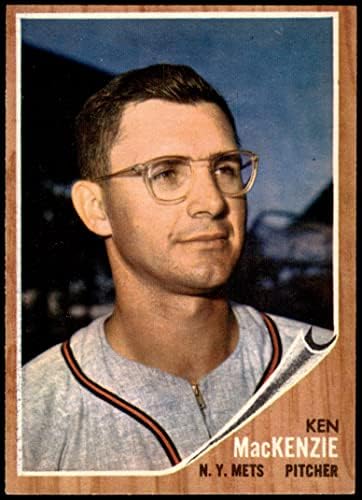 1962. Topps 421 Ken Mackenzie New York Mets Ex Mets