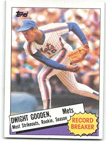 1985 Topps 3 Dwight Gooden RB NM+ New York Mets Baseball