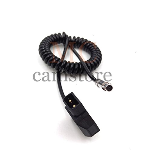McCamstore Camcorder Monitor Odissey 7/7Q/7Q+ kabel za napajanje, 3PIN utikač ženki na d-tap namotani kabel za odiseju 7/7q/7q+ 32inch