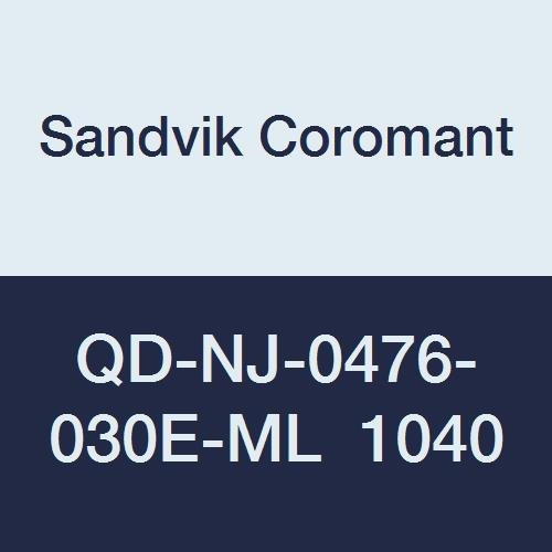 Sandvik Coromant, M-NJ-0476-030E-ML 1040, Ploča CoroMill QD za narezivanje žljebova, твердосплавная, neutralan rez, marka 1040, N