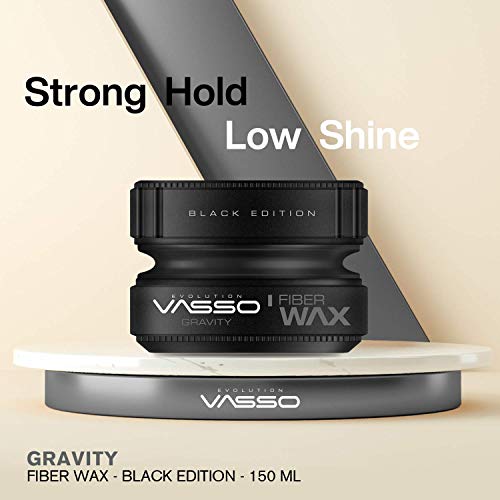 Vasso Black Edition Fiber Wax 150ml, crno