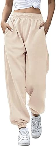 Ženski cinch donji treneri džepovi visokog struka Sportska teretana Atletic Fit Jogger hlače salone hlače