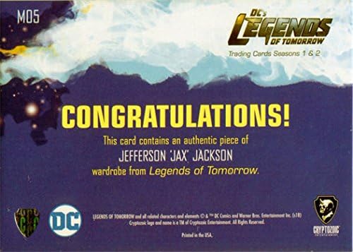DC -ove legende sutrašnjeg ormara za kostim karton M05 Franz Drameh kao Jax Jackson