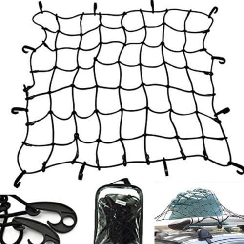 Lijep auto -krovni nosač poklopca mreže nosač prtljažnika teretna košarica elastična mreža