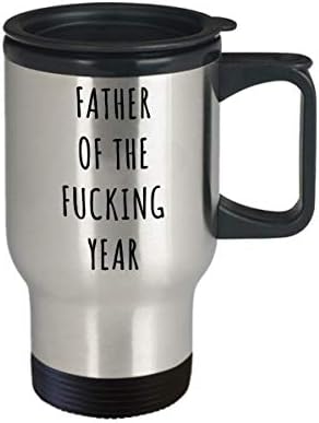 Hollywood & Twine otac jebene godine šalica smiješni tata pokloni nehrđajući čelik izolirana putnička kava šalica