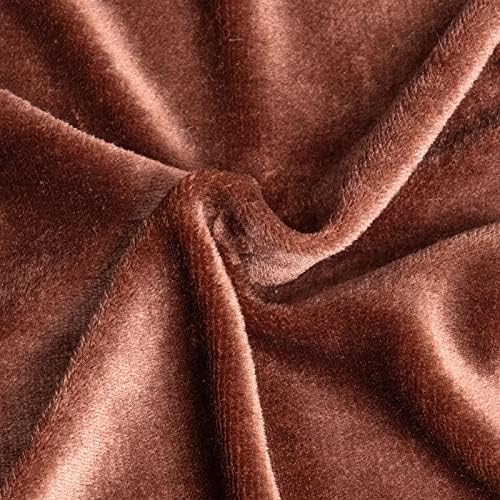 NA 63 x 51 inča zadebljanje flanel janjeća vuna kompozit dvostruko pokrivač za slobodno pokrivač, pokrivač za krevet mekana lagana