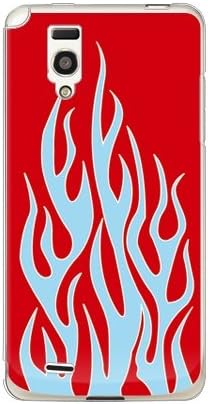Drugi uzorak vatrene vatre Red X Saksophone Blue / za Optimus It L-05D / DOCOMO DLGL5D-PCCL-201-Y172