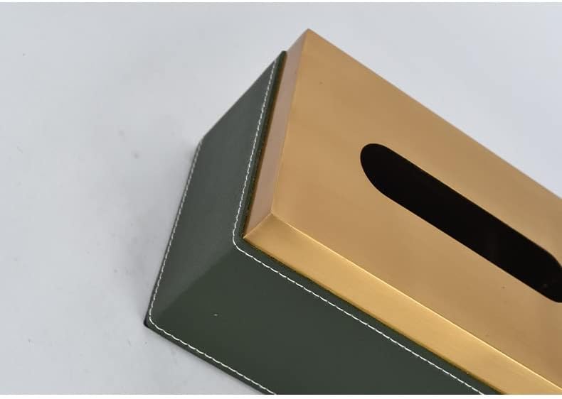 Sxnbh metalna kutija za kućno tkivo za trčanje stol za kavu stolić kutija ukrasni ukrasi za rukovanje