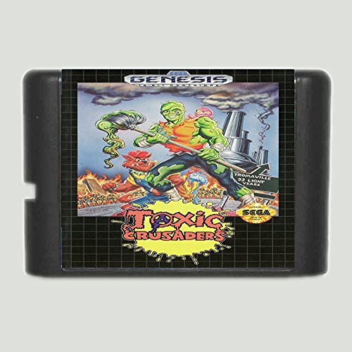 ClassicGame Toxic Crusaders 16 -bitni MD kartica za igru ​​za Sega Mega Drive for Genesis