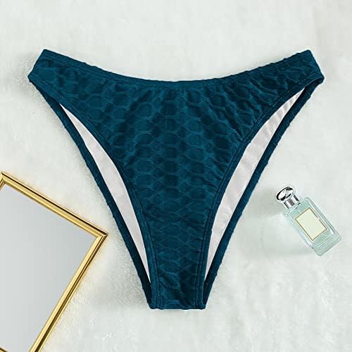 Thong bikini kupaći kostim za žene brze suhe solidne boje ploče s kupaćim kostimom kratke hlače kontrola trbuha visoke rezne debla