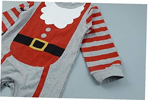 1 set dojenčad božićna odjeća božićna odjeća za bebe odmor kostim zima kombinezon dugih rukava za djevojčicu 12-24 mjeseci