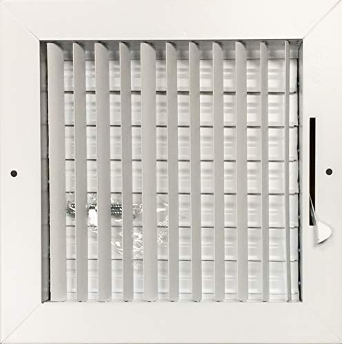 8 x 8 podesiva oštrica Strop Strop Registar ventilacijskog poklopca Difuzor s teškim utisnicom čelika