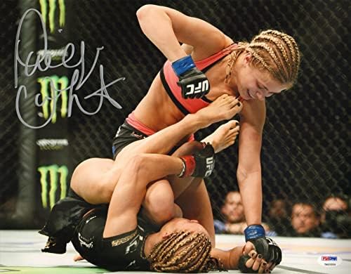 Paige Vanzant potpisala 11x14 Photo PSA/DNA CoA UFC na lisici 15 VS FELICE HERRIG AEW - Autografirane UFC fotografije